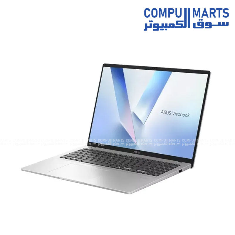 ASUS Vivobook 16 X1607CA Ultra 5-225H, 16GB DDR5, 512GB SSD, 16" WUXGA IPS, Intel Graphics, Windows 11