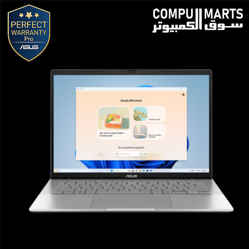 ASUS Vivobook S14 S3407CA Intel Core Ultra 7 laptop in Silver