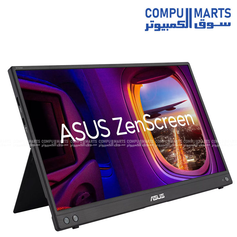 ASUS ZenScreen portable monitor with USB Type C connectivity and Full HD IPS display