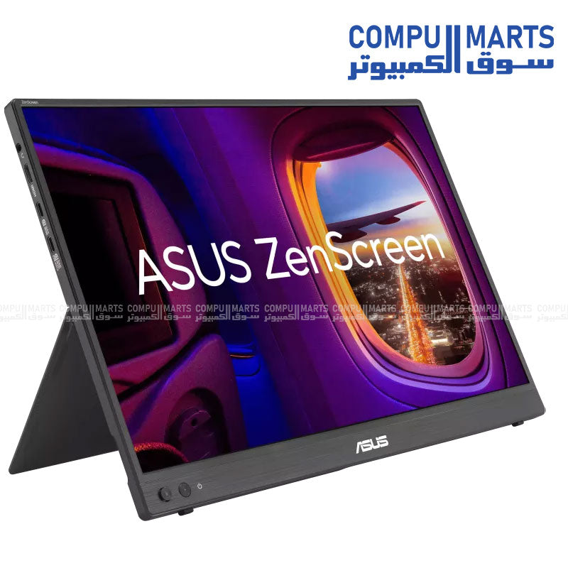 ASUS ZenScreen MB16NCG Portable Monitor - 16-inch WQXGA IPS Display - 155Hz Refresh Rate - HDR10 - 100% sRGB - USB-C Connectivity