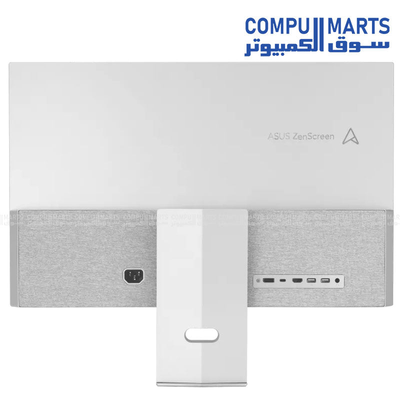 Compumarts ASUS 4K monitor equipped with USB-C DisplayPort HDMI connectivity and USB hub support for flexible workstation and media configurations
