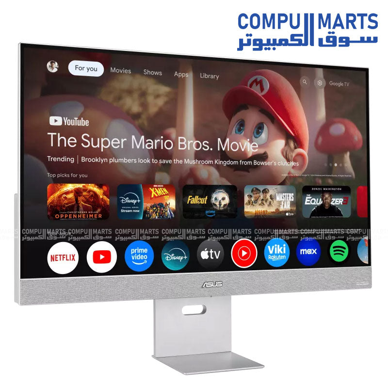 ASUS 4K Google TV monitor with Harman Kardon speakers