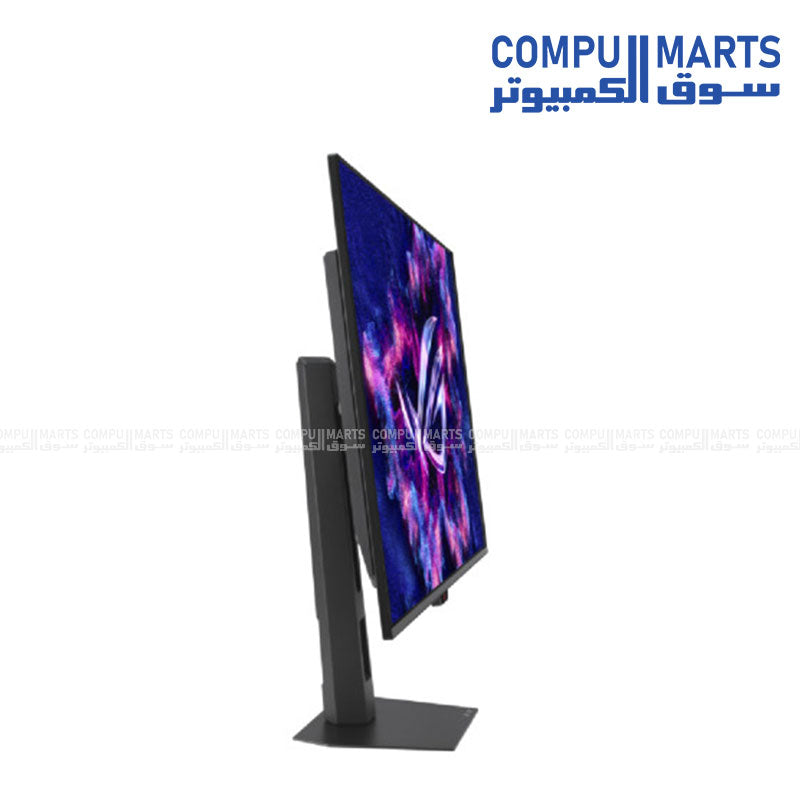 ASUS 4K UHD 3840x2160 monitor featuring Tandem QD-OLED technology 1,000 cd peak brightness and 1,500,000 to 1 contrast ratio suitable for gaming monitor Egypt market