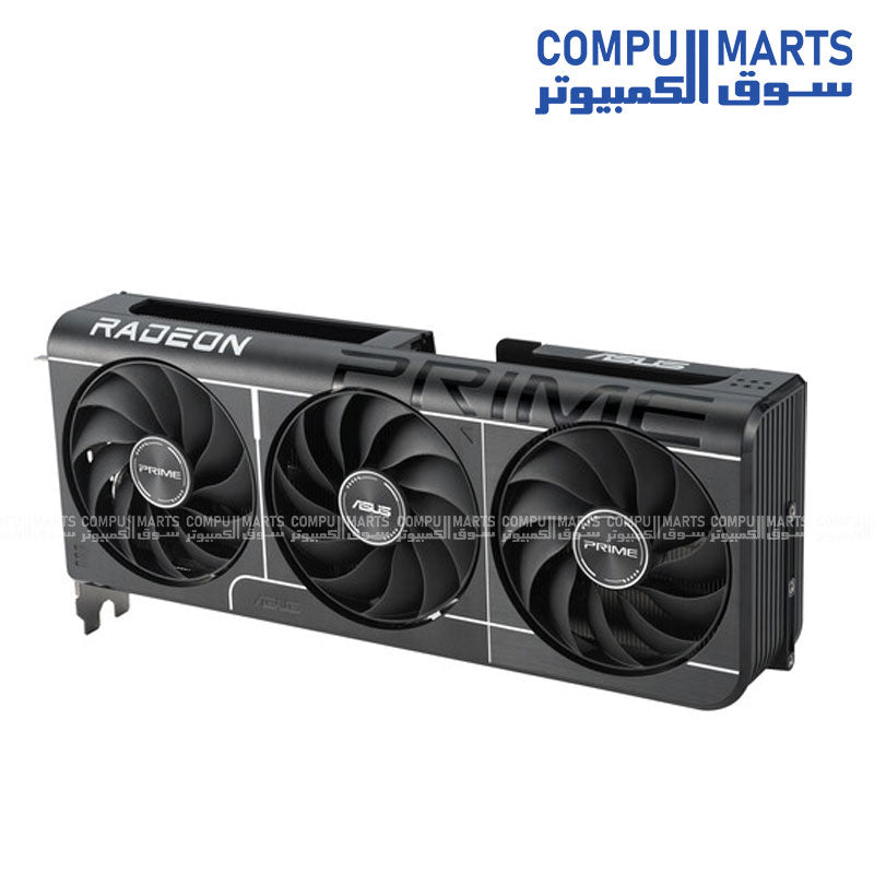ASUS Radeon RX 9060 XT Prime OC Graphics Card – Front View