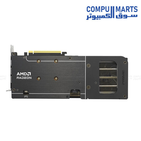 ASUS Radeon RX 9060 XT Prime OC Graphics Card – Front View