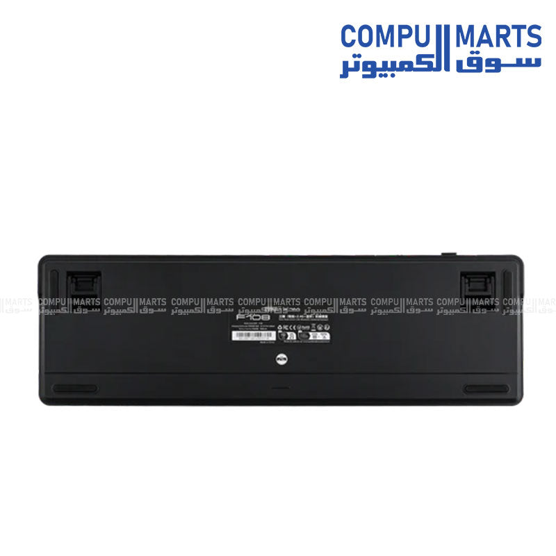 Full size AULA F108 keyboard with 108 keys and linear switch layout available in Egypt
