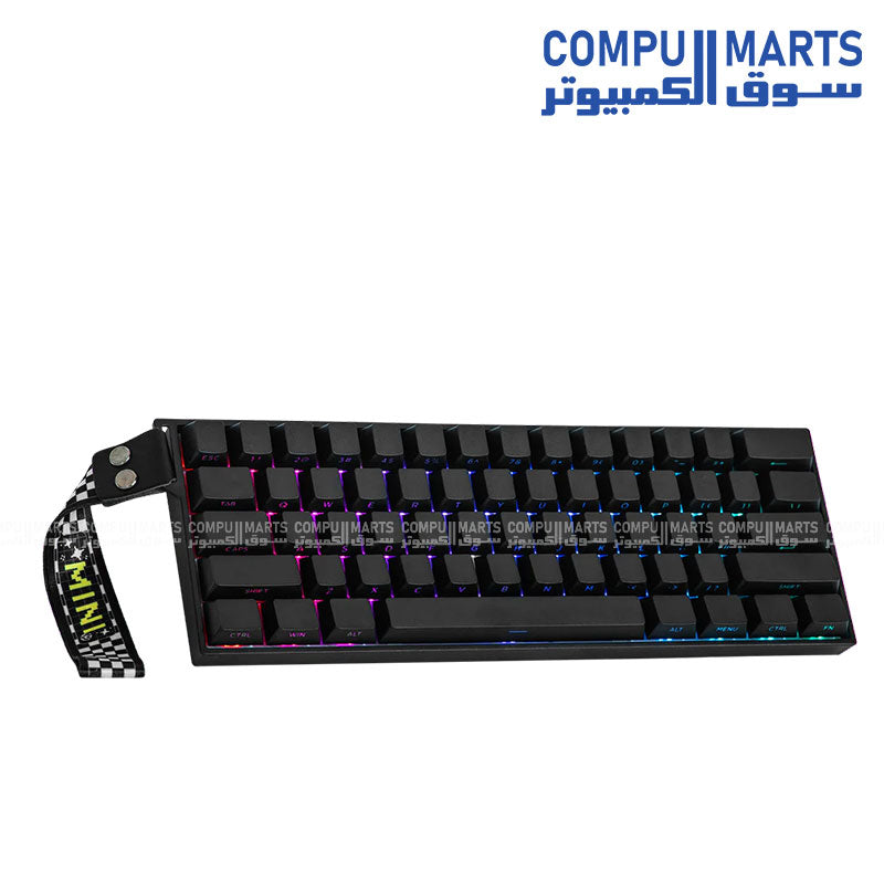 AULA MINI60 HE Pro keyboard 60% magnetic gaming keyboard 61 keys 8K polling rate Bluetooth 5.0 RGB backlight Egypt