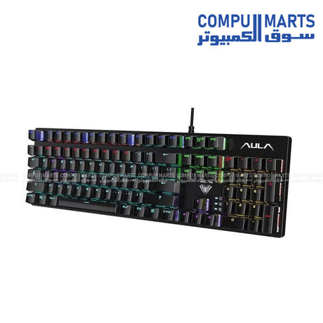 AULA S2022 Mechanical Gaming Keyboard – Blue Switch, Backlit and Ergonomic Design