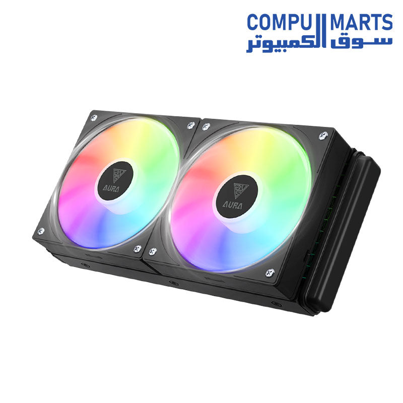 AURA-GL240-V2-Liquid Cooler-GAMDIAS-ARGB