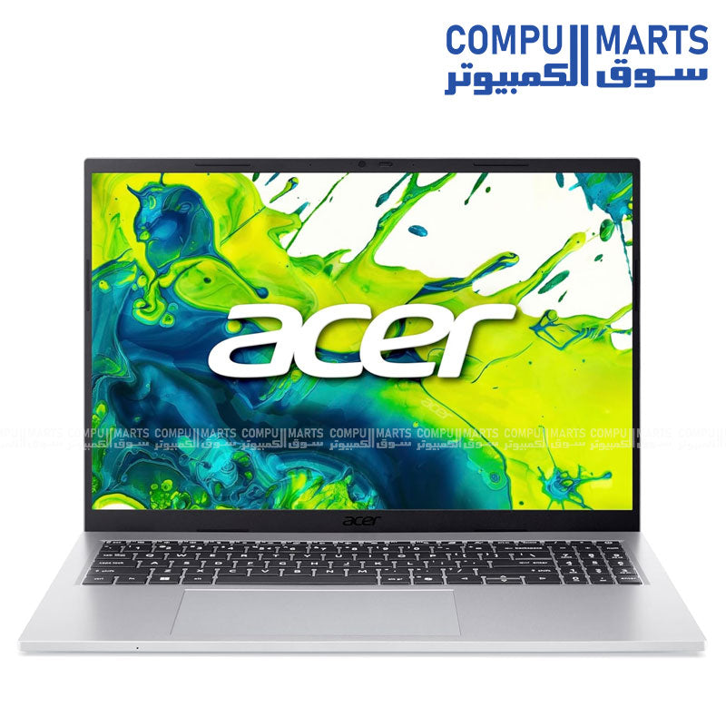 Acer Aspire Go 16 laptop Intel Core 5-120U 16 inch WUXGA IPS display silver