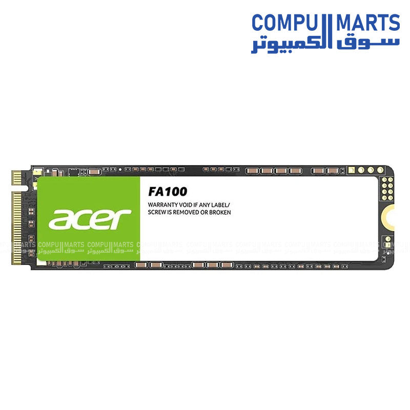 Acer FA100 – Internal SSD – Acer – 512GB M.2 NVMe PCIe Gen3 Solid State Drive