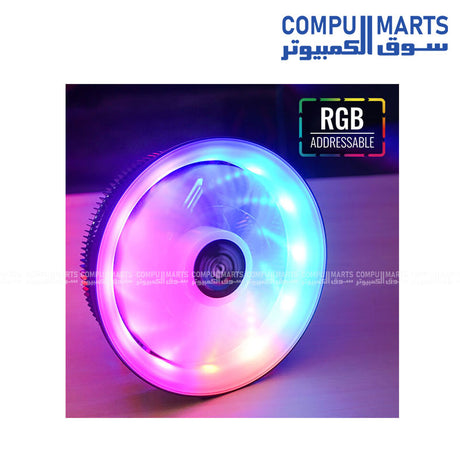 Aerocool Core Plus ARGB CPU Air Cooler 120mm PWM Egypt