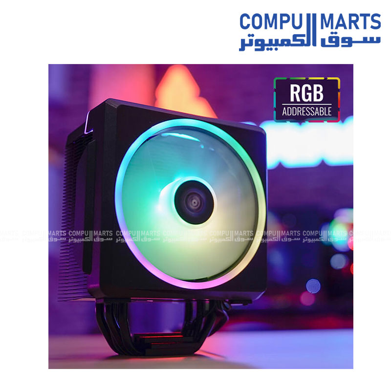 Aerocool Cylon 4F ARGB CPU Cooler 120mm Tower Egypt