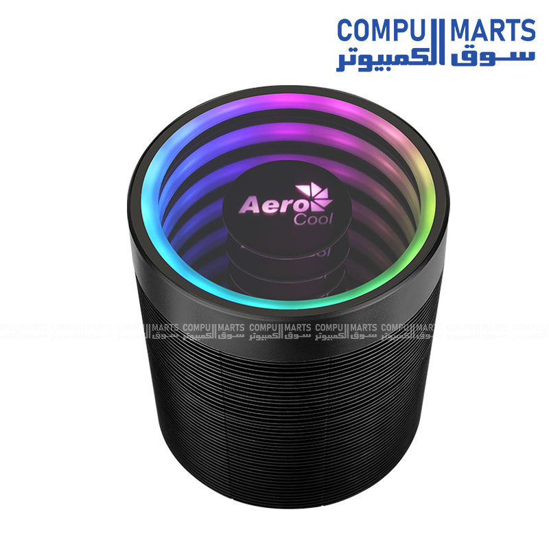 Aerocool Mirage 5 ARGB CPU Cooler Infinity Mirror RGB 5 Heatpipes Egypt