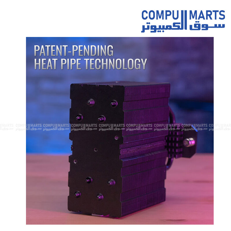 Aerocool Rime 4 Dual ARGB CPU Cooler Dual Fan HCTT 250W Egypt