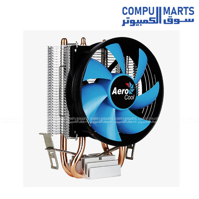 Aerocool Verkho 2 90mm PWM CPU Cooler with 6mm Heatpipes Egypt