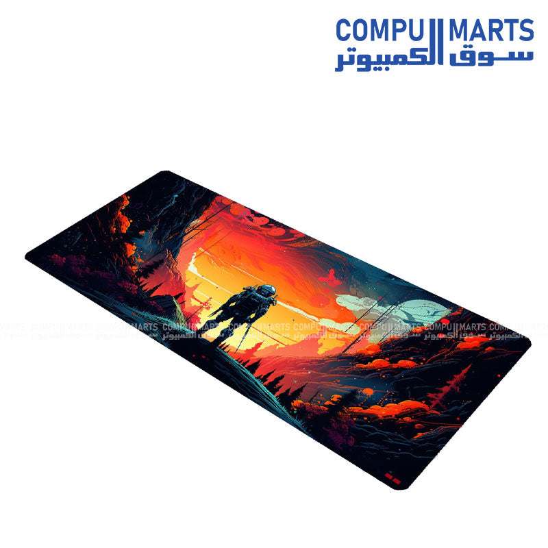 وسادات ماوس للألعاب XL - إصدار سريع | 70 × 30 سم - قاعدة مضادة للانزلاق