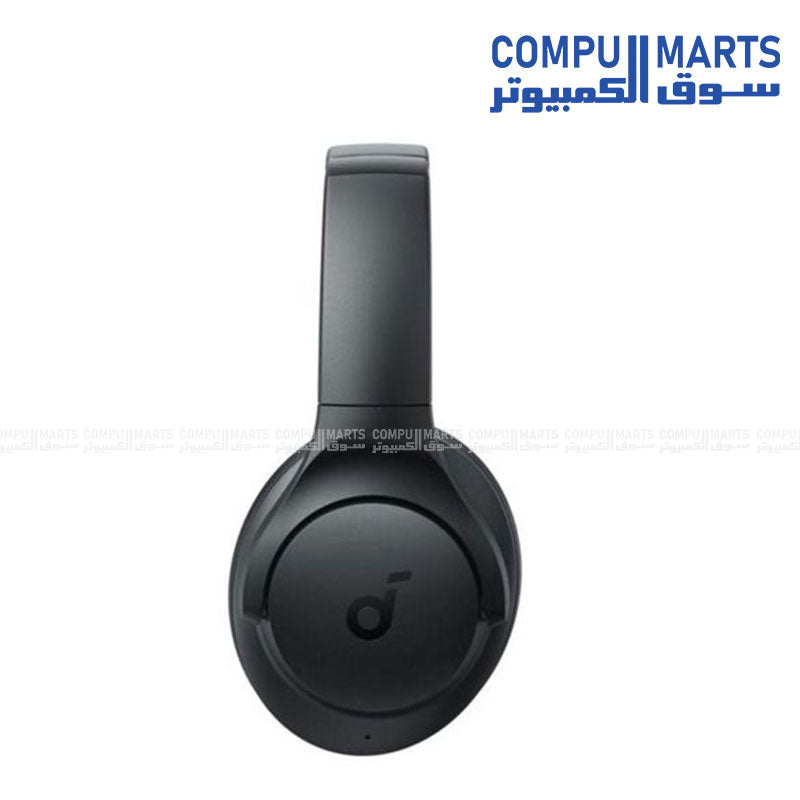Anker Q11i headphone featuring built in mic detachable ear cushions and BassUp button for enhanced bass listening experience Compumarts Egypt