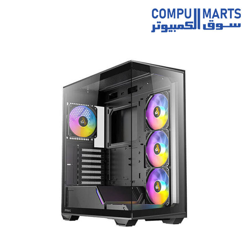 Antec C3 ARGB, 3 x 120mm & 1 x 120mm ARGB PWM Fans Included, 360mm Radiator Support, Mid-Tower ATX PC Case