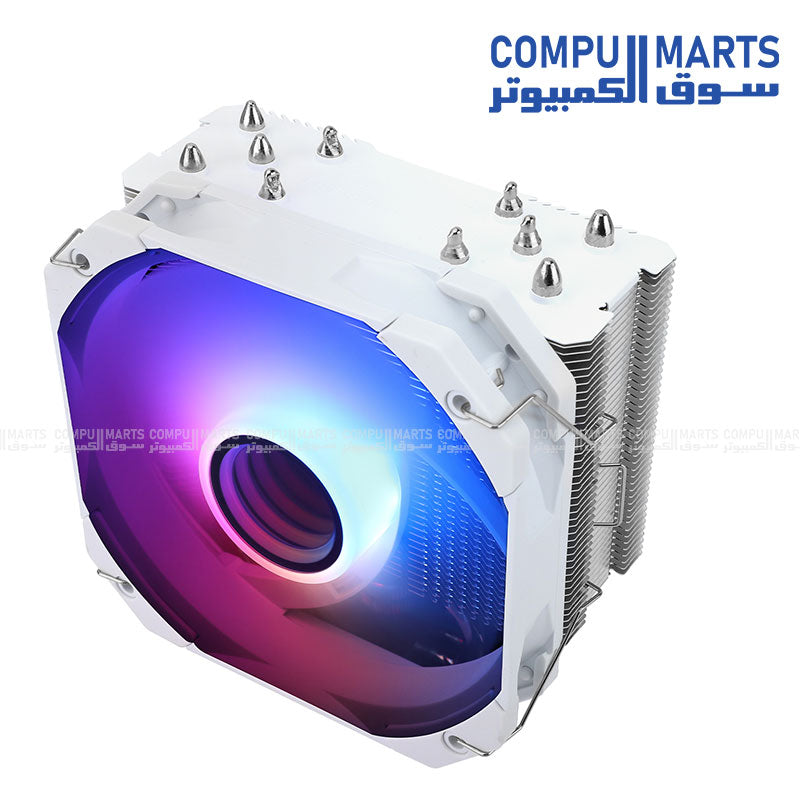 Thermalright Assassin King 120 Mini White ARGB V3 CPU Air Cooler 120mm PWM Fan 5 Heatpipes