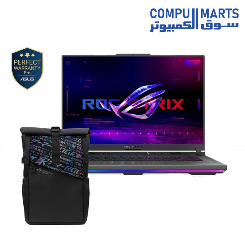 ROG-Strix-G16-G614FR-G4032B-90NR0NK8-M008B0-Asus-Gaming Laptop-AMD-32GB-1TB-RTX-5070Ti-Win-11