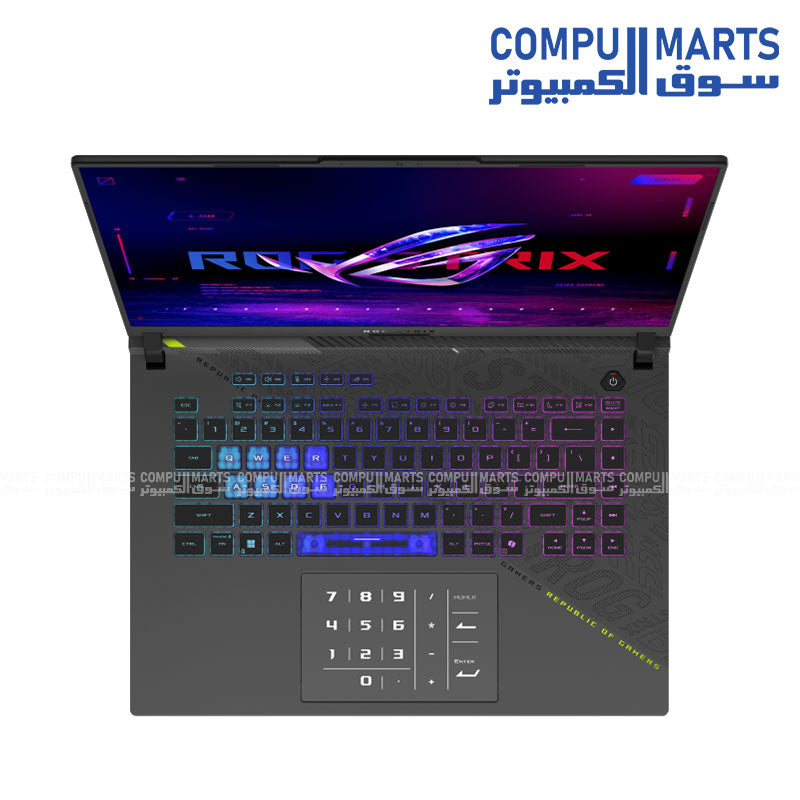 ASUS ROG Strix G16 G614PH-RV161W – Ryzen 9 – RTX 5050 – 16 Inch FHD+ 165Hz Gaming Laptop Egypt