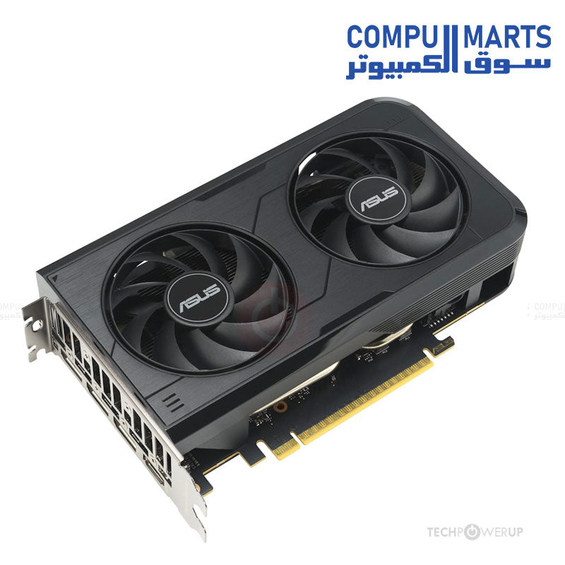 Asus RTX 5050 Dual Graphics Card – 8GB OC GDDR6, DUAL-RTX5050-O8G, High-Performance Gaming GPU