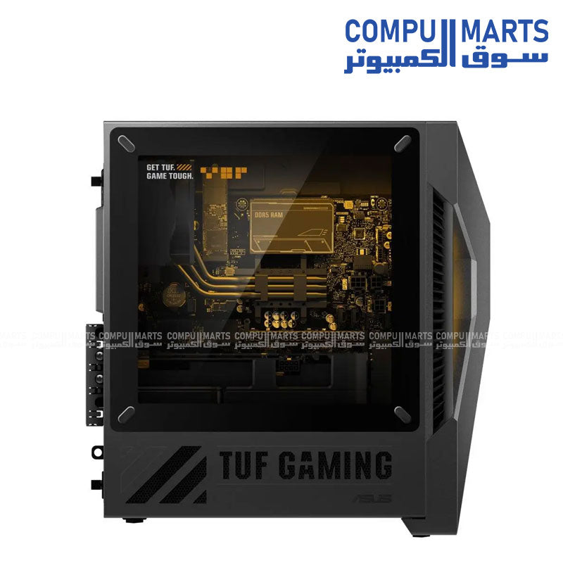 Asus TUF T500 Mini Gaming Desktop Shadow Eclipse Gray with Intel Core i5-13420H, RTX 3050 6GB, 16GB RAM, 512GB SSD, Windows 11 Home