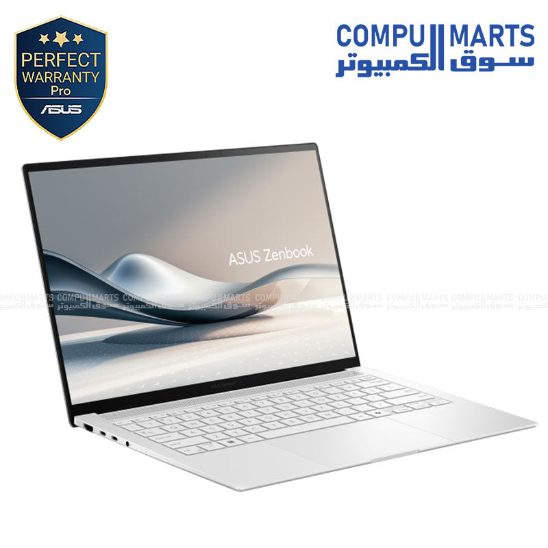 ASUS ZenBook S 14 UX5406 Scandinavian White OLED Laptop with Intel Core Ultra 9 AI Processor