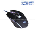 Aula S22 7-Button 2400DPI Gaming Mouse with LED Light – Black, Ergonomic and Precise