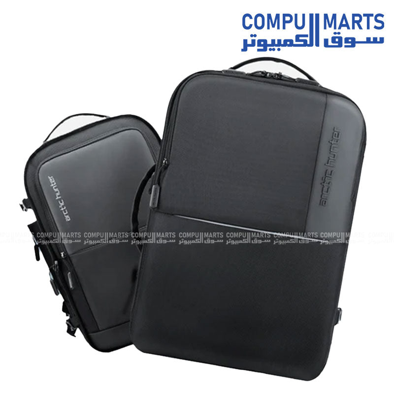 Arctic Hunter B00382 Black Backpack – Stylish Laptop Bag