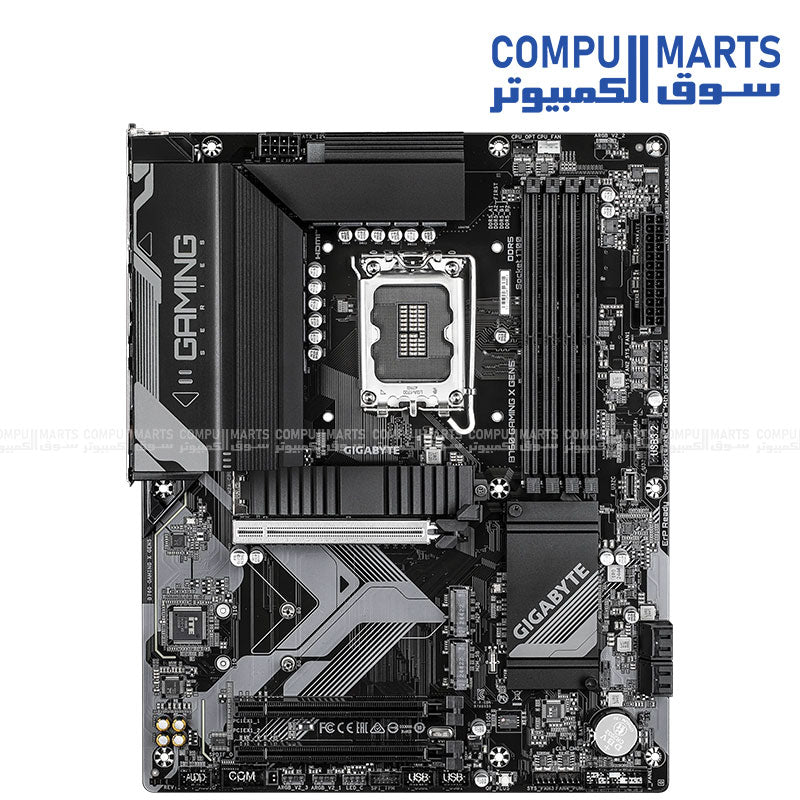 B760 GAMING X GEN5 – Motherboard – GIGABYTE – DDR4 – LGA 1700 – Wi-Fi 6E – PCIe 5.0