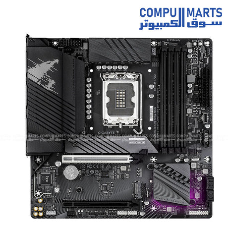 "لوحة أم جيجابايت B760M AORUS ELITE DDR4 تدعم Gen5 LGA1700"