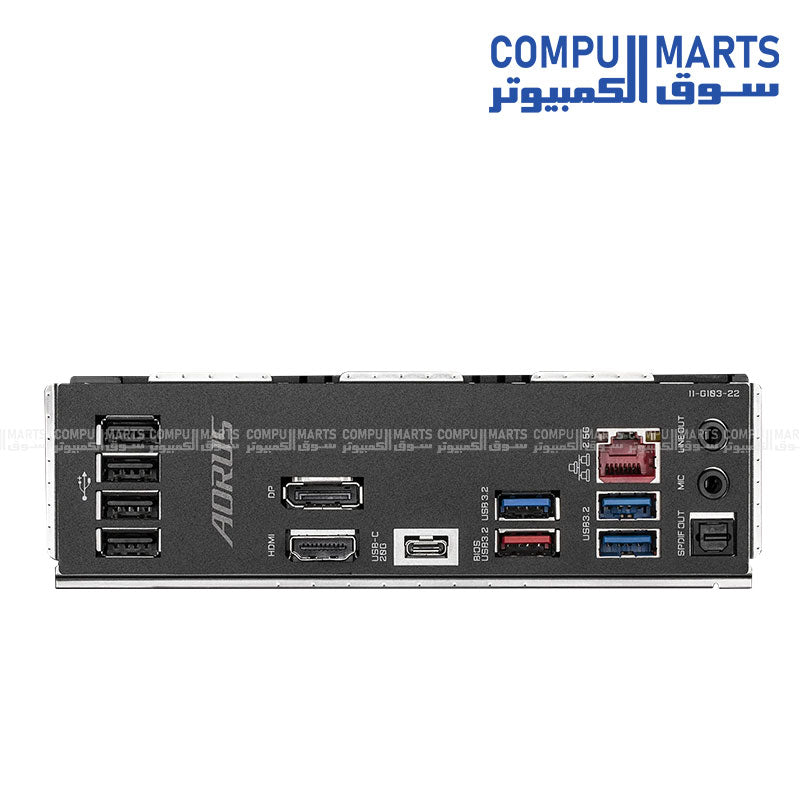 "لوحة أم جيجابايت B760M AORUS ELITE DDR4 تدعم Gen5 LGA1700"