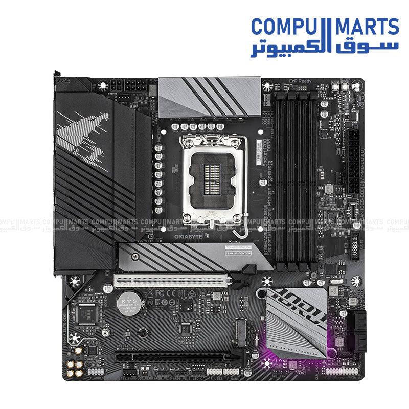 GIGABYTE B760M AORUS ELITE GEN5 DDR5 Motherboard – Intel LGA 1700, PCIe 5.0, mATX