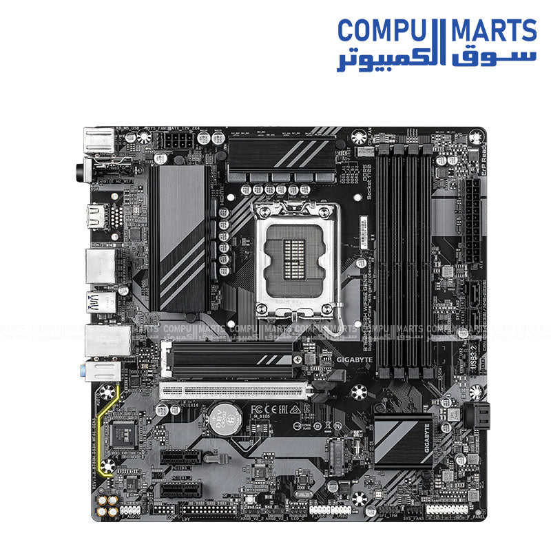 Gigabyte B760 DS3H Gen5 Motherboard – Intel LGA1700, DDR5, PCIe 5.0, 2.5GbE LAN