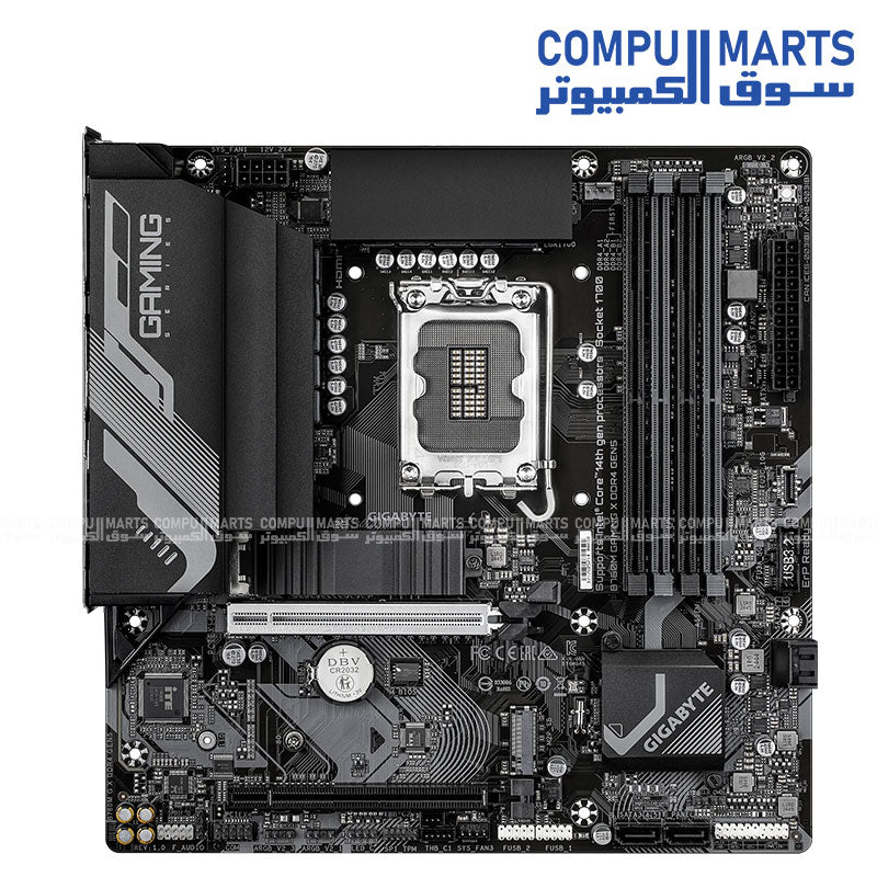 Gigabyte B760M Gaming X DDR4 Gen5 motherboard – Intel LGA1700, PCIe 5.0, 2.5GbE LAN – Egypt