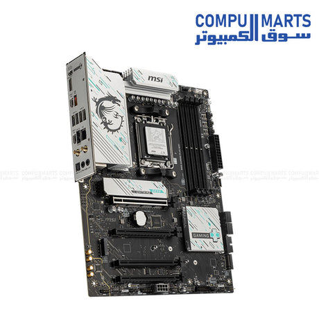 MSI B850 GAMING PLUS WIFI ATX Motherboard โ AMD AM5 Socket โ DDR5 Support โ PCIe 5.0, Wi-Fi 7, 5G LAN