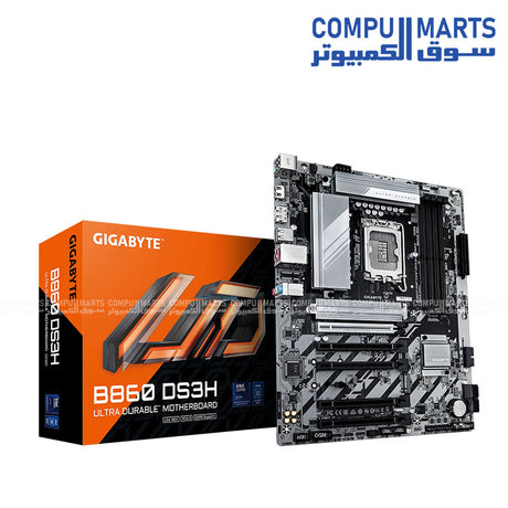 Gigabyte B860 DS3H motherboard with Intel LGA1851 support, DDR5 memory, PCIe 5.0, and 2.5GbE LAN – Egypt