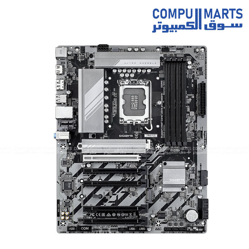 Gigabyte B860 DS3H motherboard with Intel LGA1851 support, DDR5 memory, PCIe 5.0, and 2.5GbE LAN – Egypt