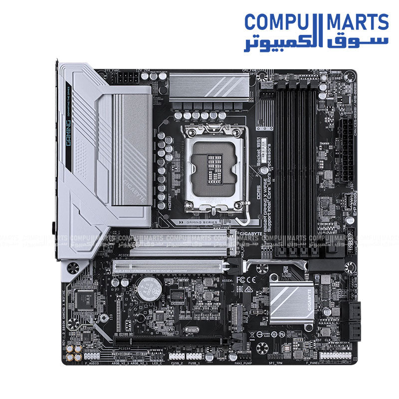 Gigabyte B860M Gaming X WiFi 6E motherboard – Intel LGA1851, DDR5, PCIe 5.0, 2.5GbE LAN – Egypt