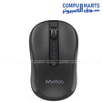 Meetion BTM100 Rechargeable Wireless and Bluetooth Dual Mode Mouse black ergonomic design