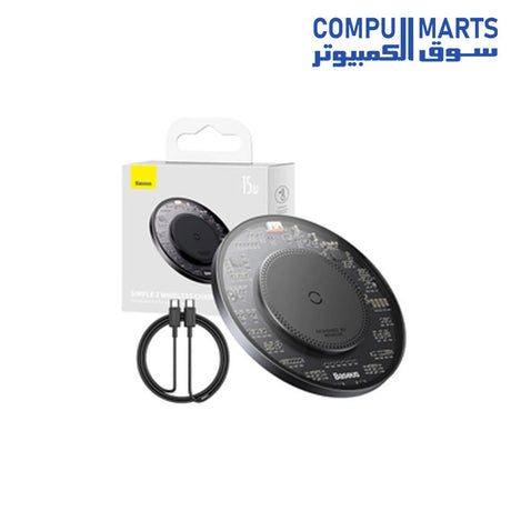 Simple-2-Charger-Baseus-15W-Wireless