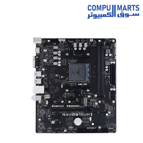 A520-Motherboard-Biostar-AM4-Micro-ATX-AMD