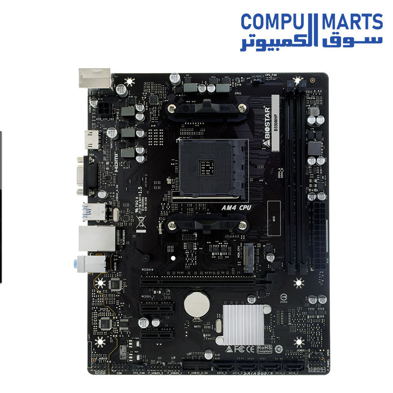 B550-Motherboard-Biostar-micro-ATX-DDR4-AMD-AM4