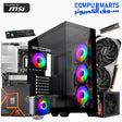 MSI- Gaming -PC Bundle- featuring Ryzen -5 7600X- CPU-MSI RTX -4070- SUPER -GPU, DDR5 -RAM-ARGB- case – high