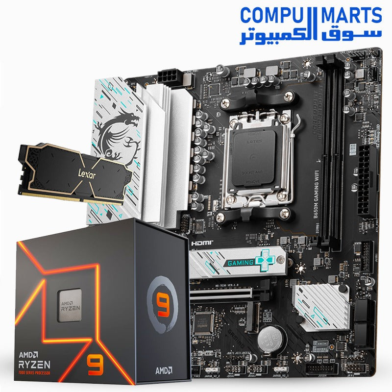 7900X-Processor-AMD-Ryzen9-12Core-MSI-B650M-Motherboard-Thor-ram-Lexar-32Gb_RAM