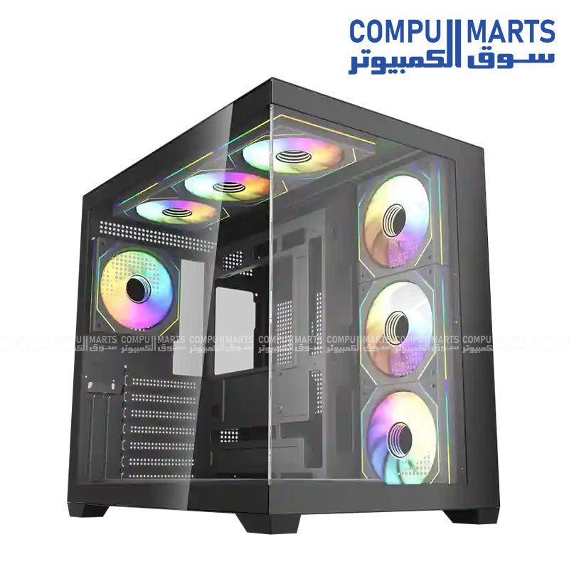 Fantech Lumina CG85X gaming case for ATX motherboards