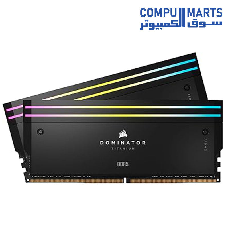 CORSAIR Dominator Titanium RGB DDR5 RAM DDR5 6600MHz CL32
