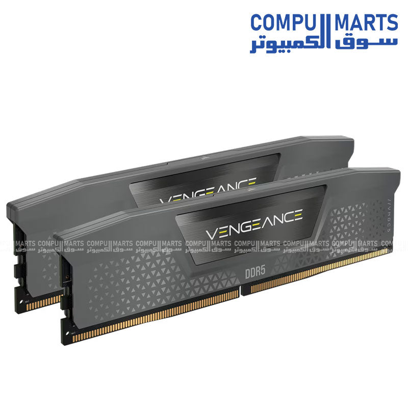 CORSAIR VENGEANCE DDR5 64GB – Desktop Memory – CORSAIR – 6000MHz CL40 EXPO XMP RAM